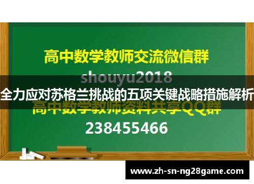 全力应对苏格兰挑战的五项关键战略措施解析