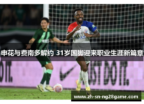 申花与费南多解约 31岁国脚迎来职业生涯新篇章